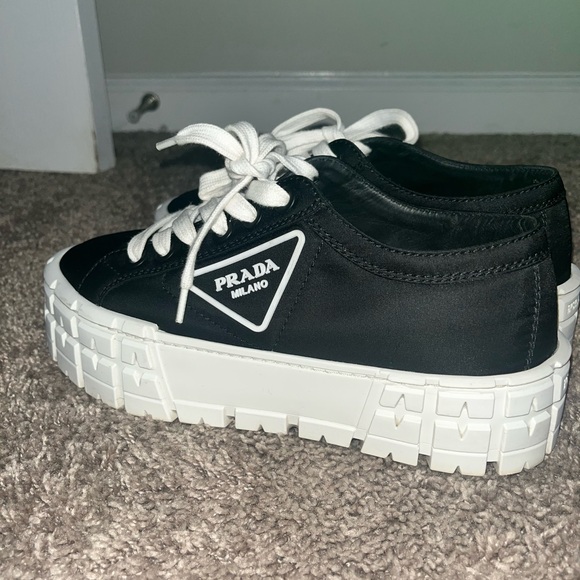 Authentic Prada platform/stacked sneaker - Picture 8 of 12